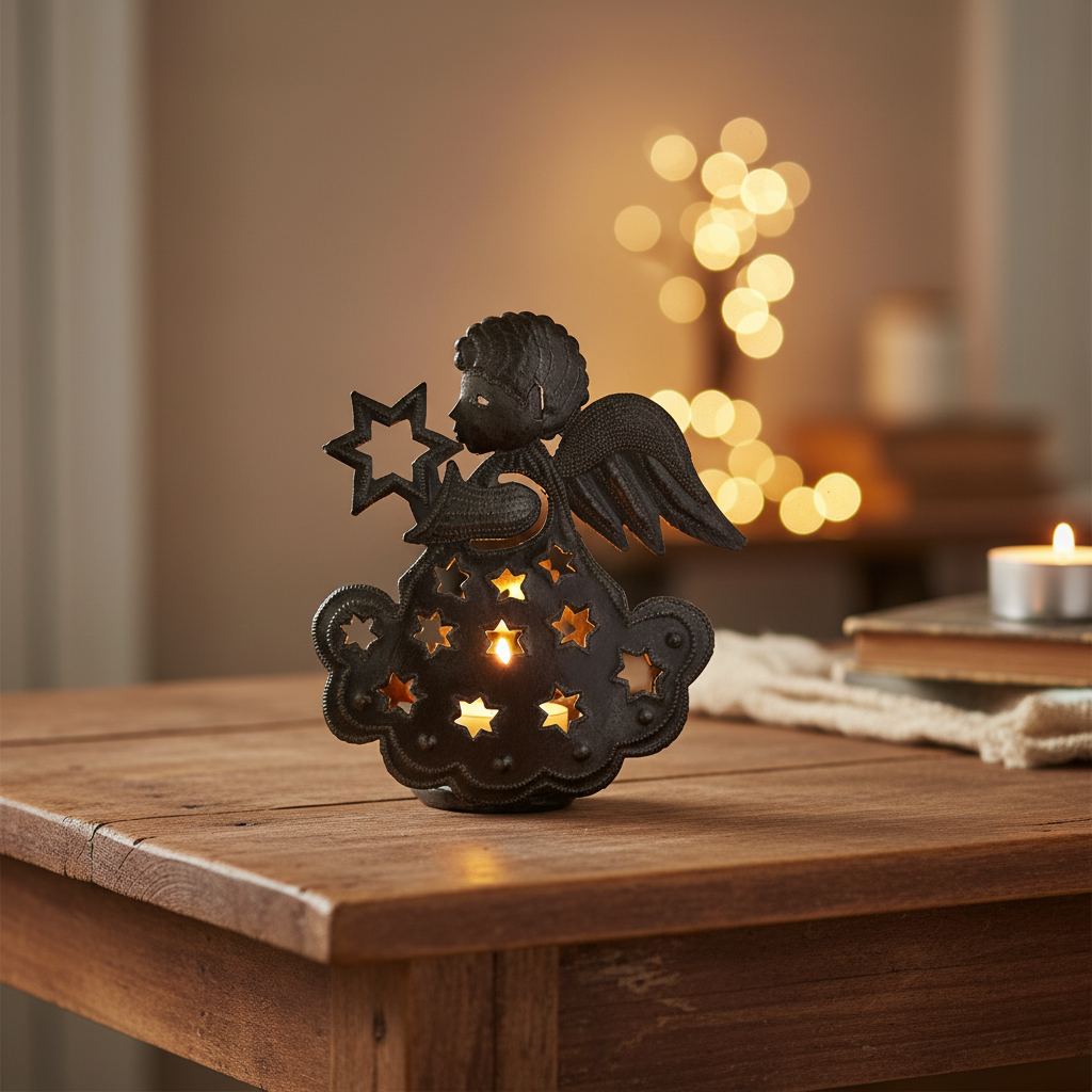 Little Angel Candle Holder