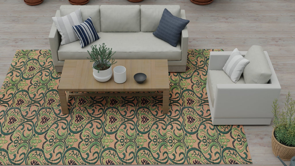 Oasis Medium Green Rug
