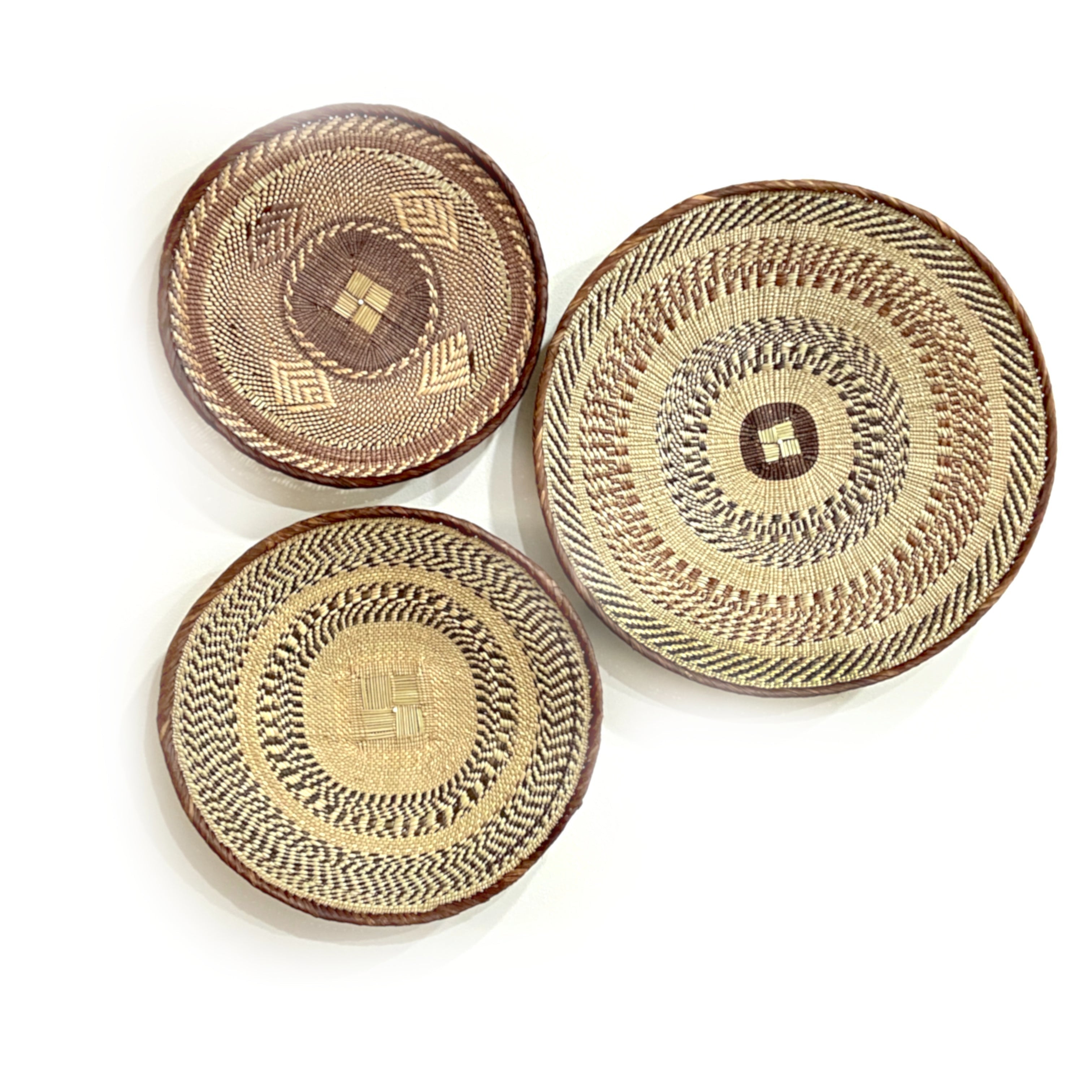 Tonga Wall Decor Basket (Set of 3)