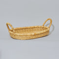 Bolga Double Handle Oval Tray
