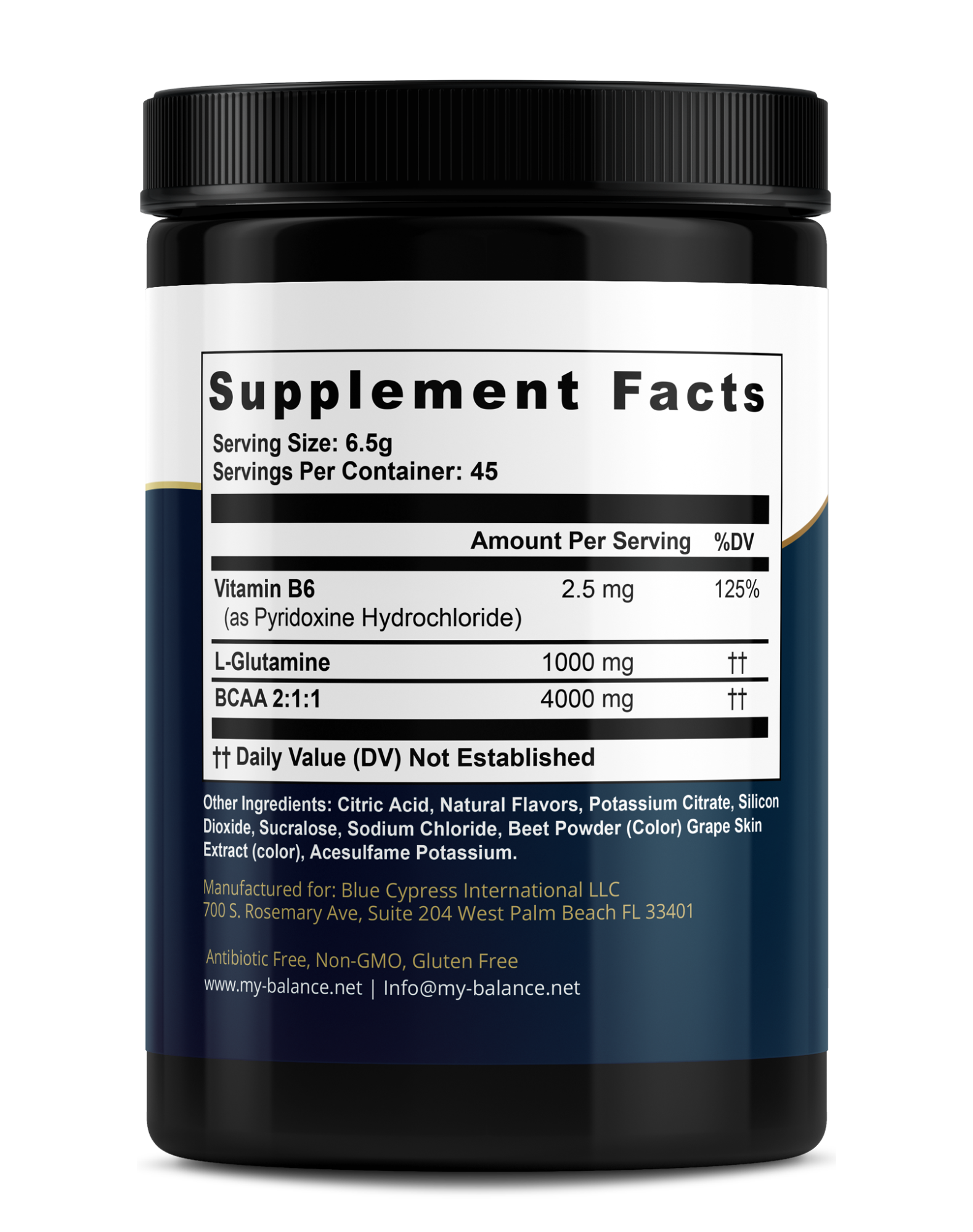 Branched Chain Amino Acids (BCAA) Supplement - Watermelon Flavor