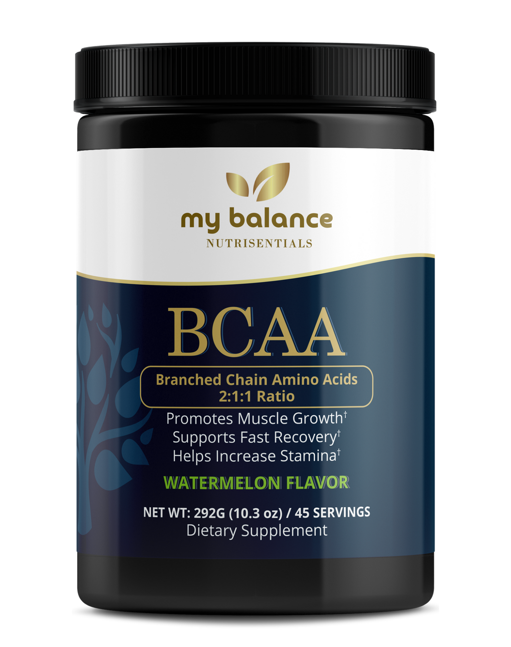Branched Chain Amino Acids (BCAA) Supplement - Watermelon Flavor