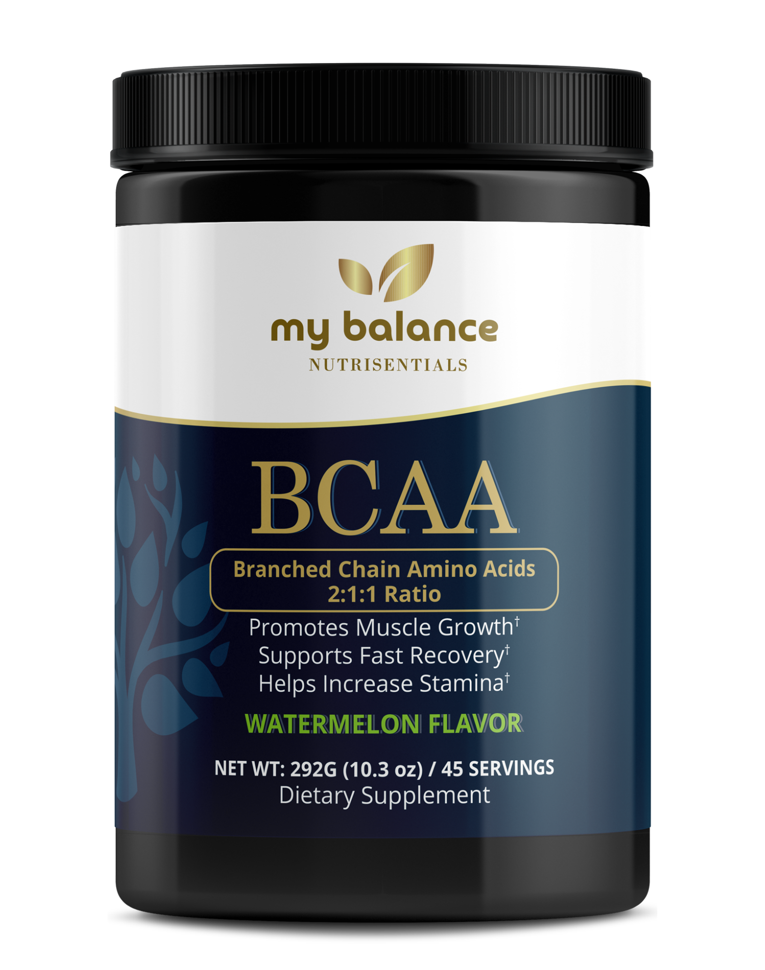 Branched Chain Amino Acids (BCAA) Supplement - Watermelon Flavor