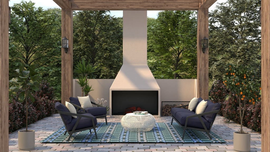 Moroccan Dark Periwinkle Rug