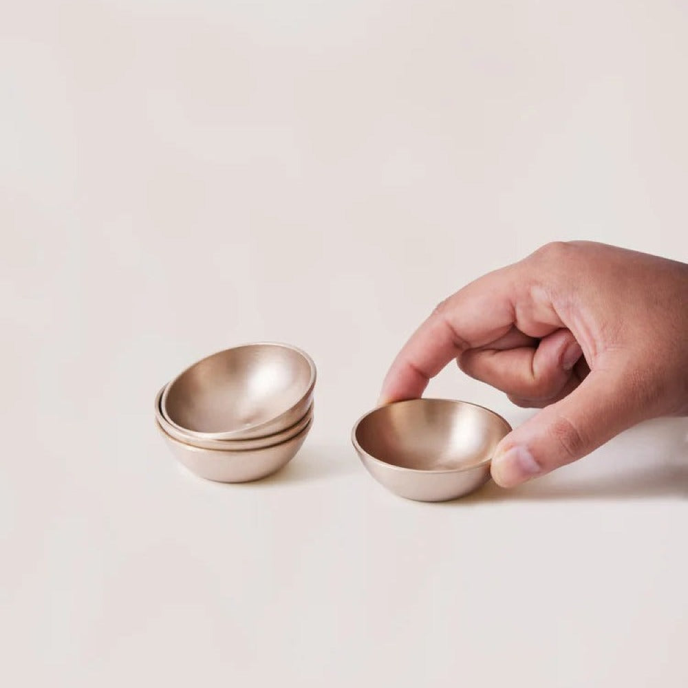 Bronze Kansa Dip Bowl (Set of 4)