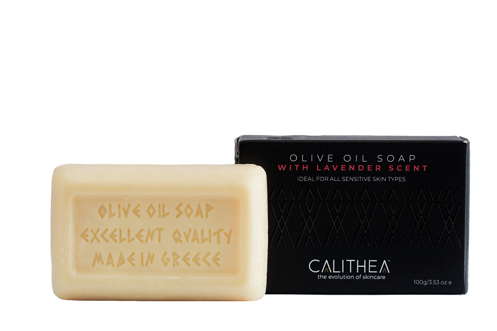 100% NATURAL OLIVE OIL SOAPS WITH LAVENDER (3-Pack)