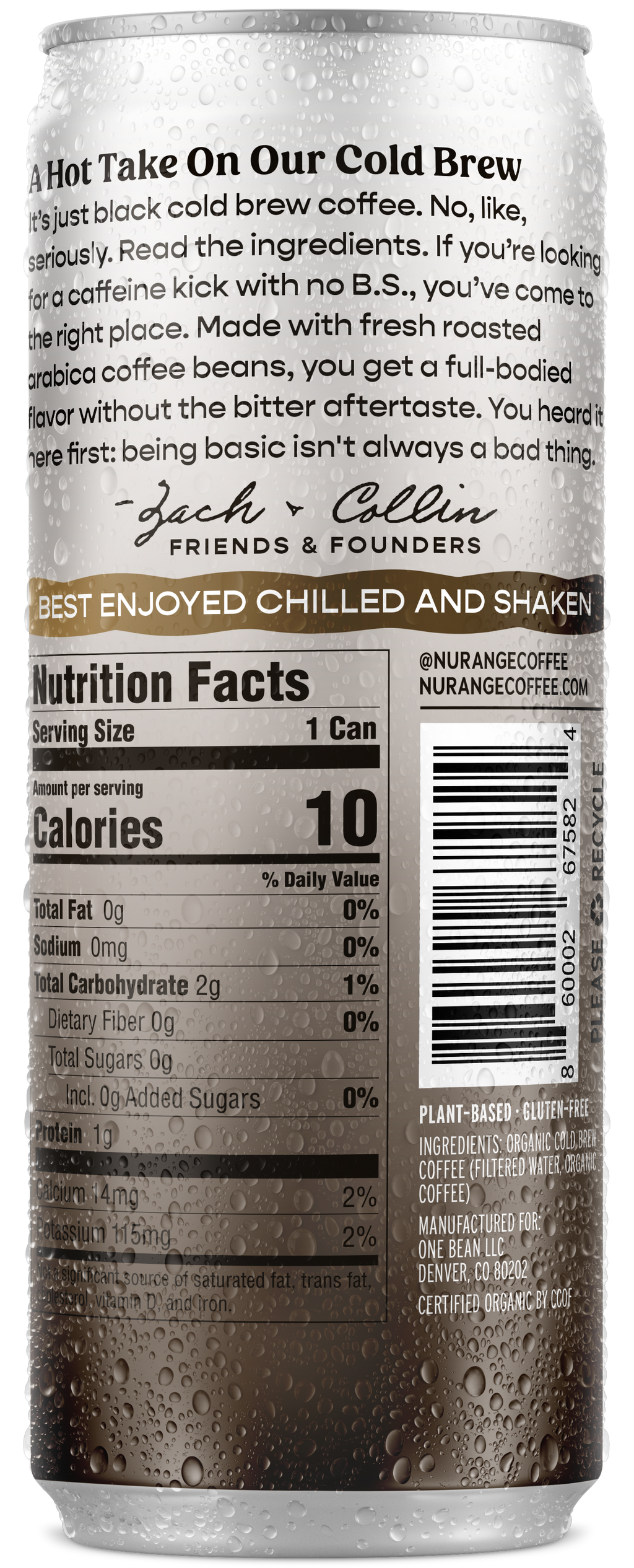 Black Cold Brew - 12 Pack