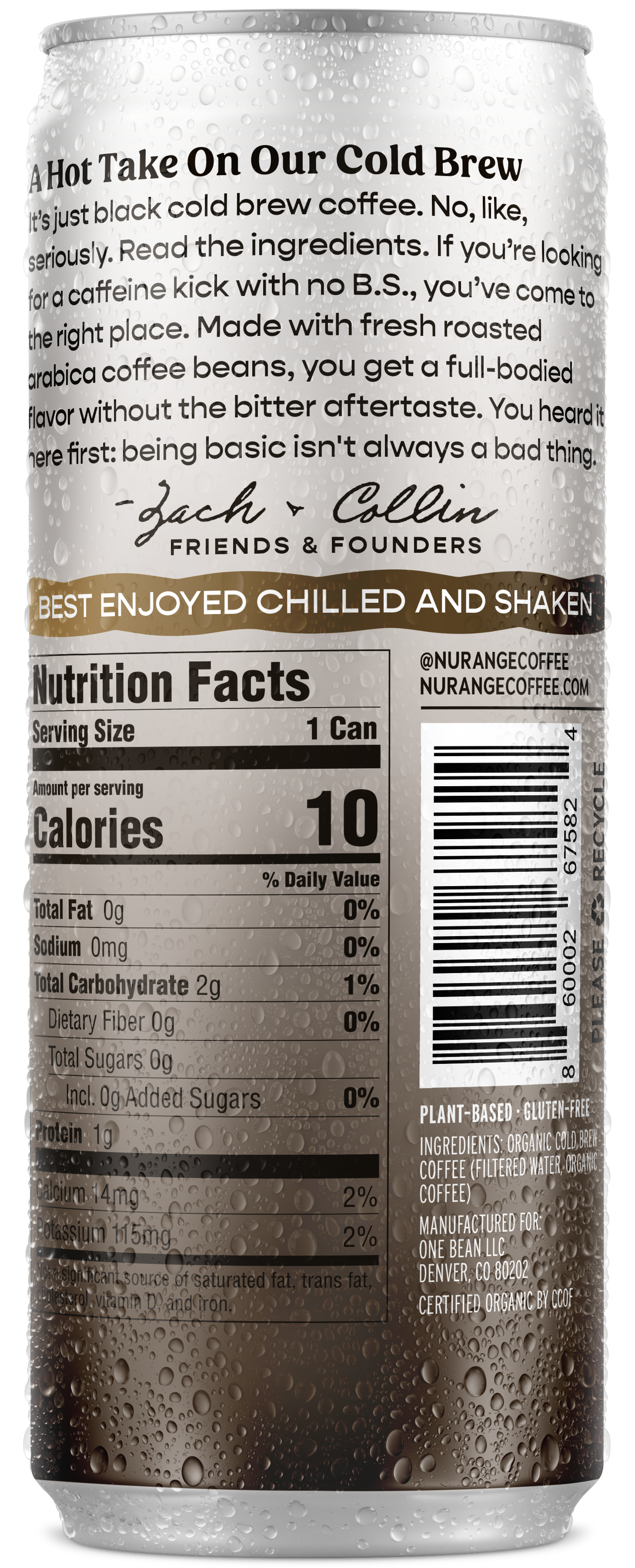 Black Cold Brew - 12 Pack
