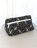 Black Toiletry Bag - Dots or Floral