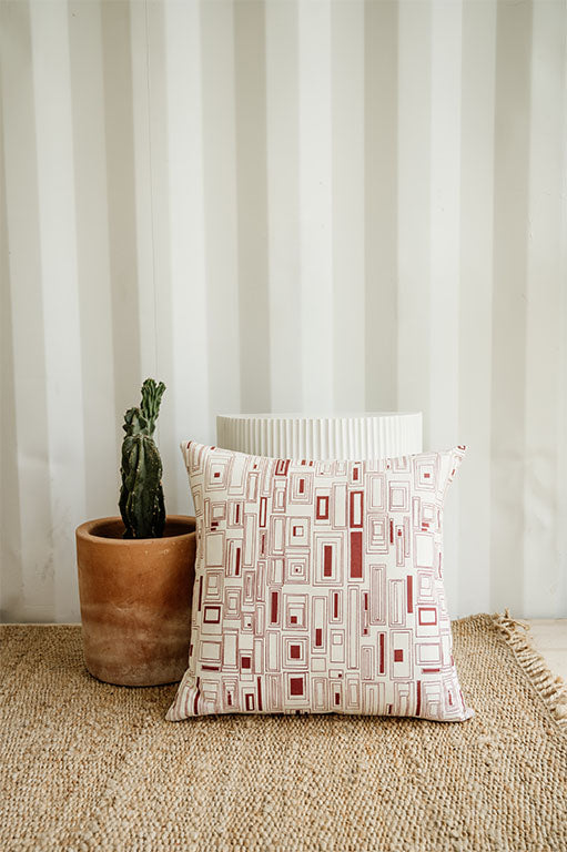 Cristianitos Pillow in Sequoia (20" x 20")