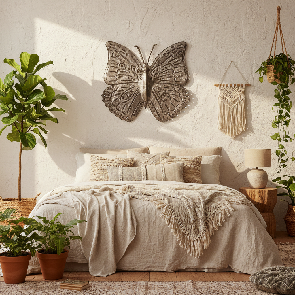 Large 3D Sculpted Butterfly