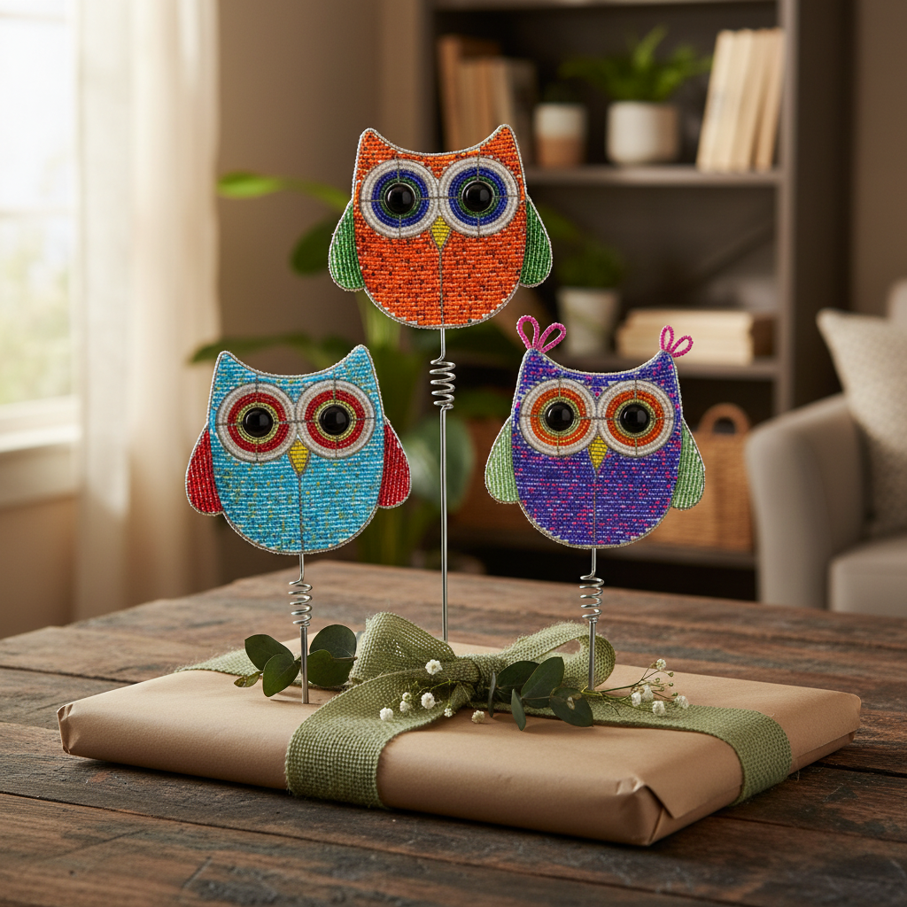 Owl Garden Stake (Assortment of 3)
