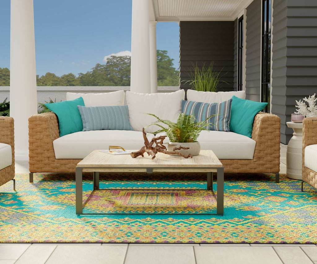 Turkish Aqua Rug