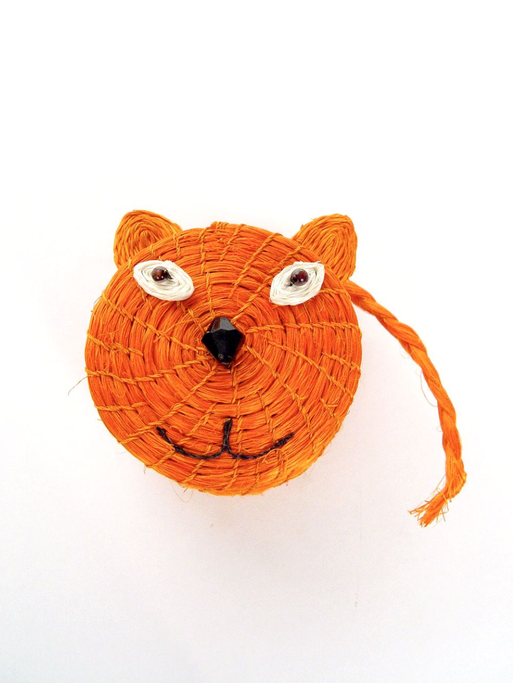 Cool Cat Lidded Basket