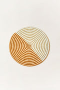 Akeza Placemat in Natural & White