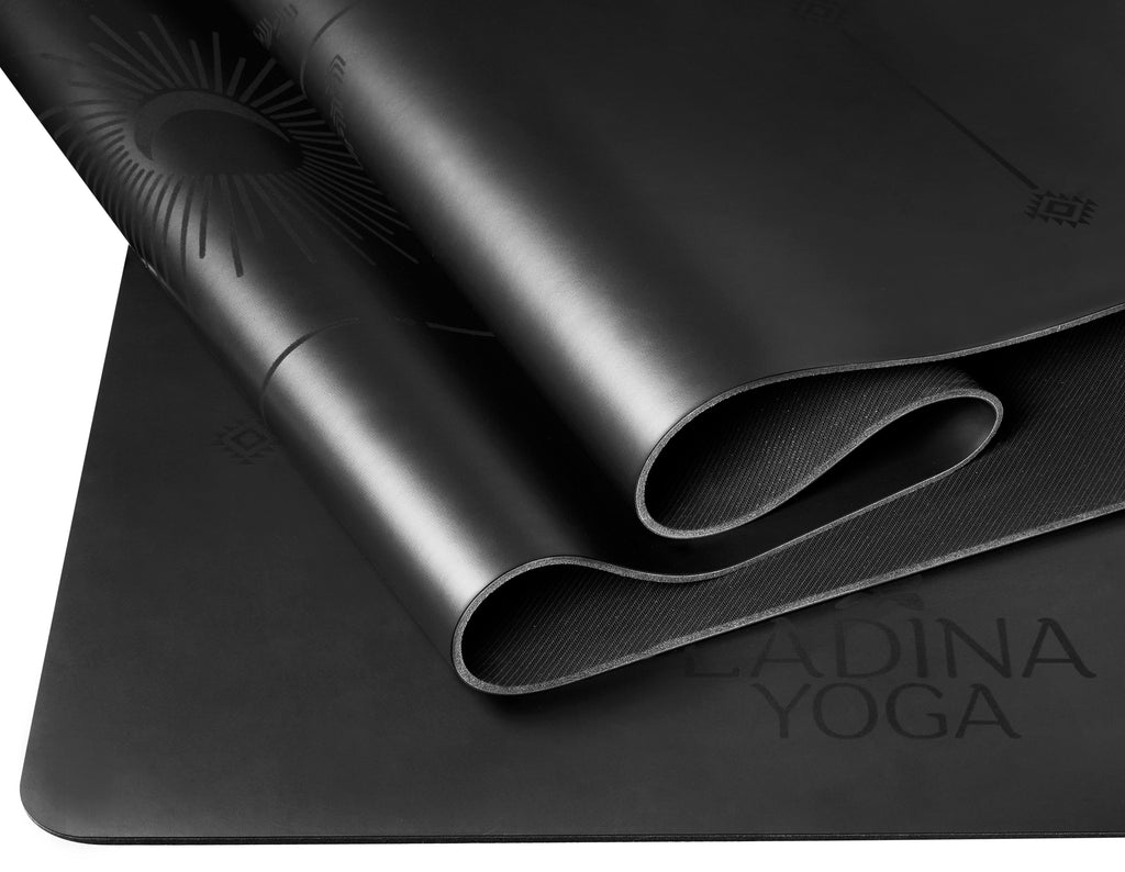 Sustainable Yoga Mat - Warrior Black