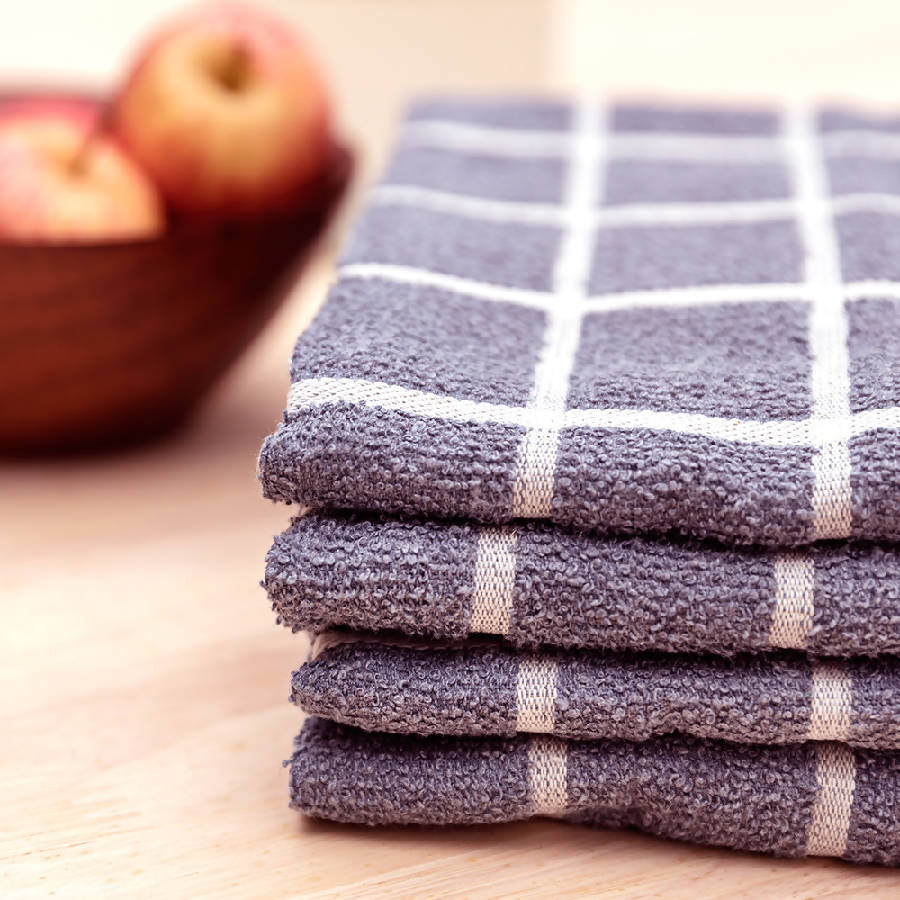 Terry Cloth Kitchen Towels (Set of 2)
