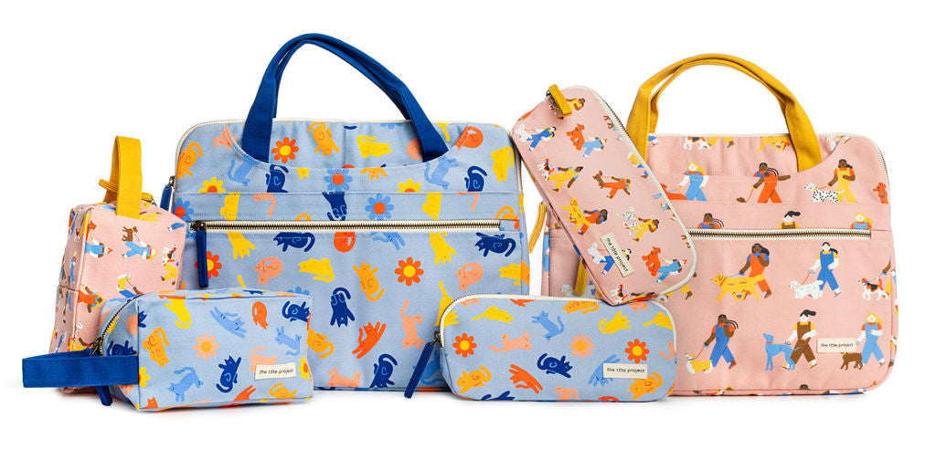 Meow Meadow Cosmetic Bag