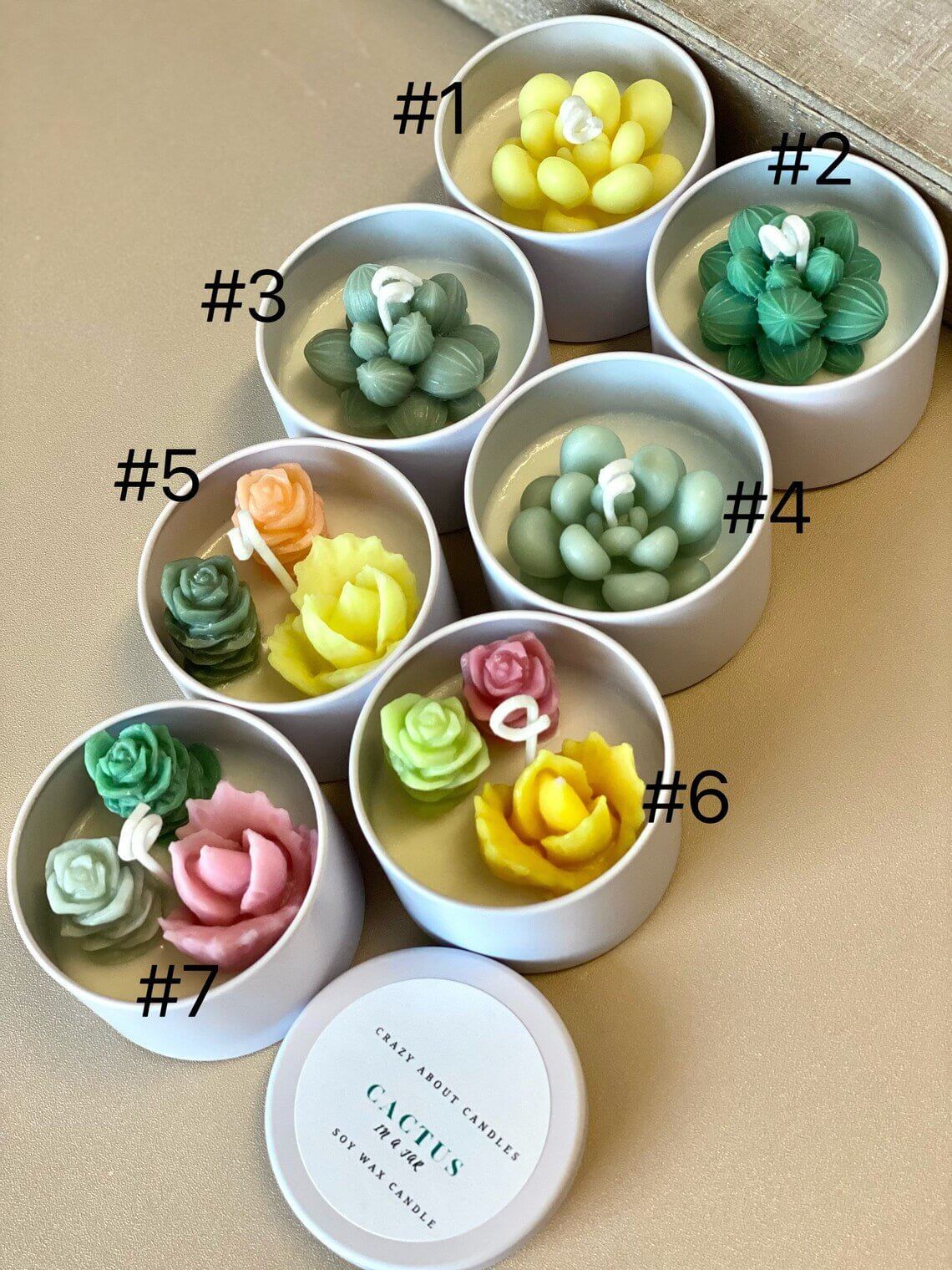 Cactus Jar Candle - Desert