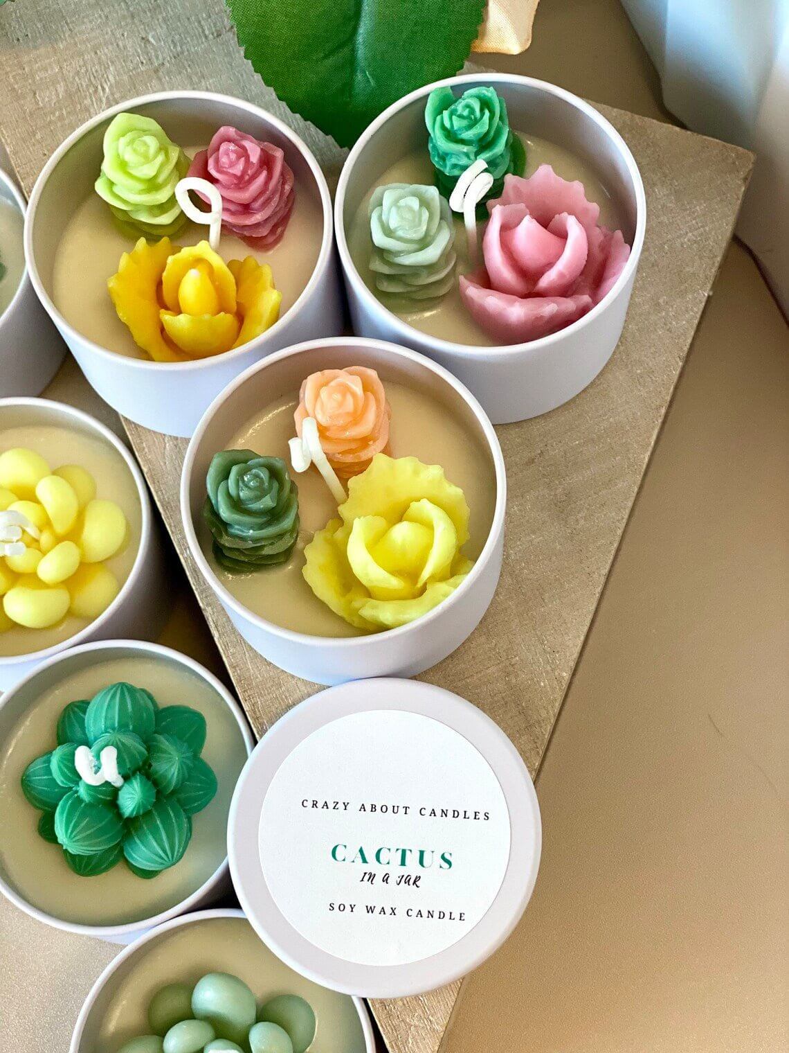 Cactus Jar Candle - Desert