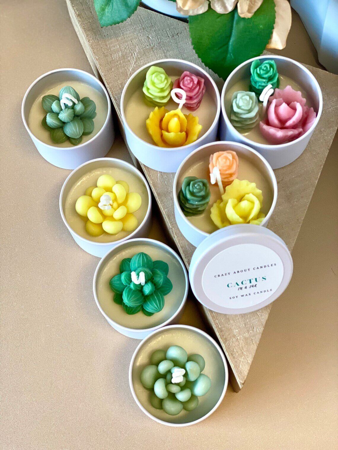 Cactus Jar Candle - Desert