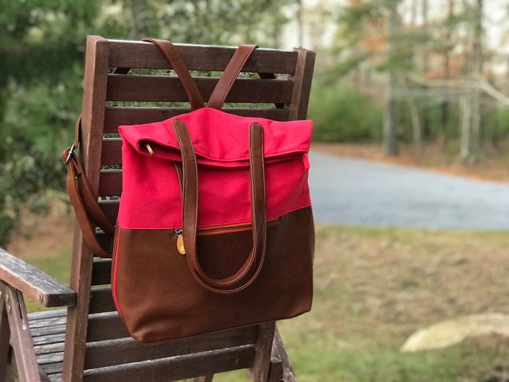 Greenpoint Convertible Backpack Tote with Luggage Sleeve