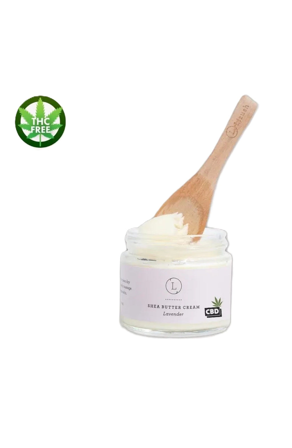 Lavender Shea Butter with CBD, Body Cream (THC free)
