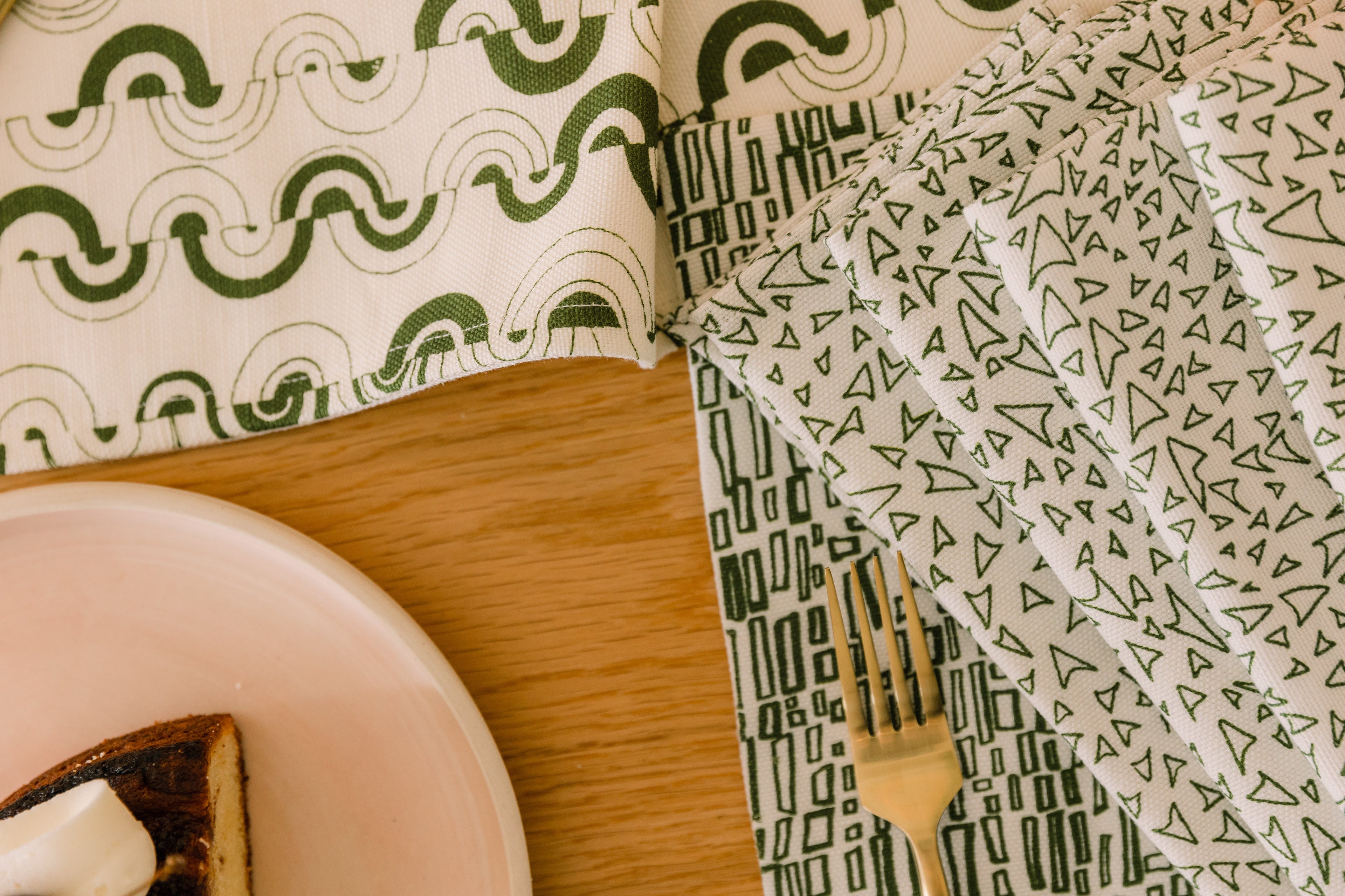 Pair of Napkins - Basilone in Cereus