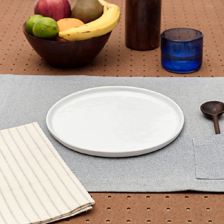 Blue Placemats with Pocket (Set of 4)