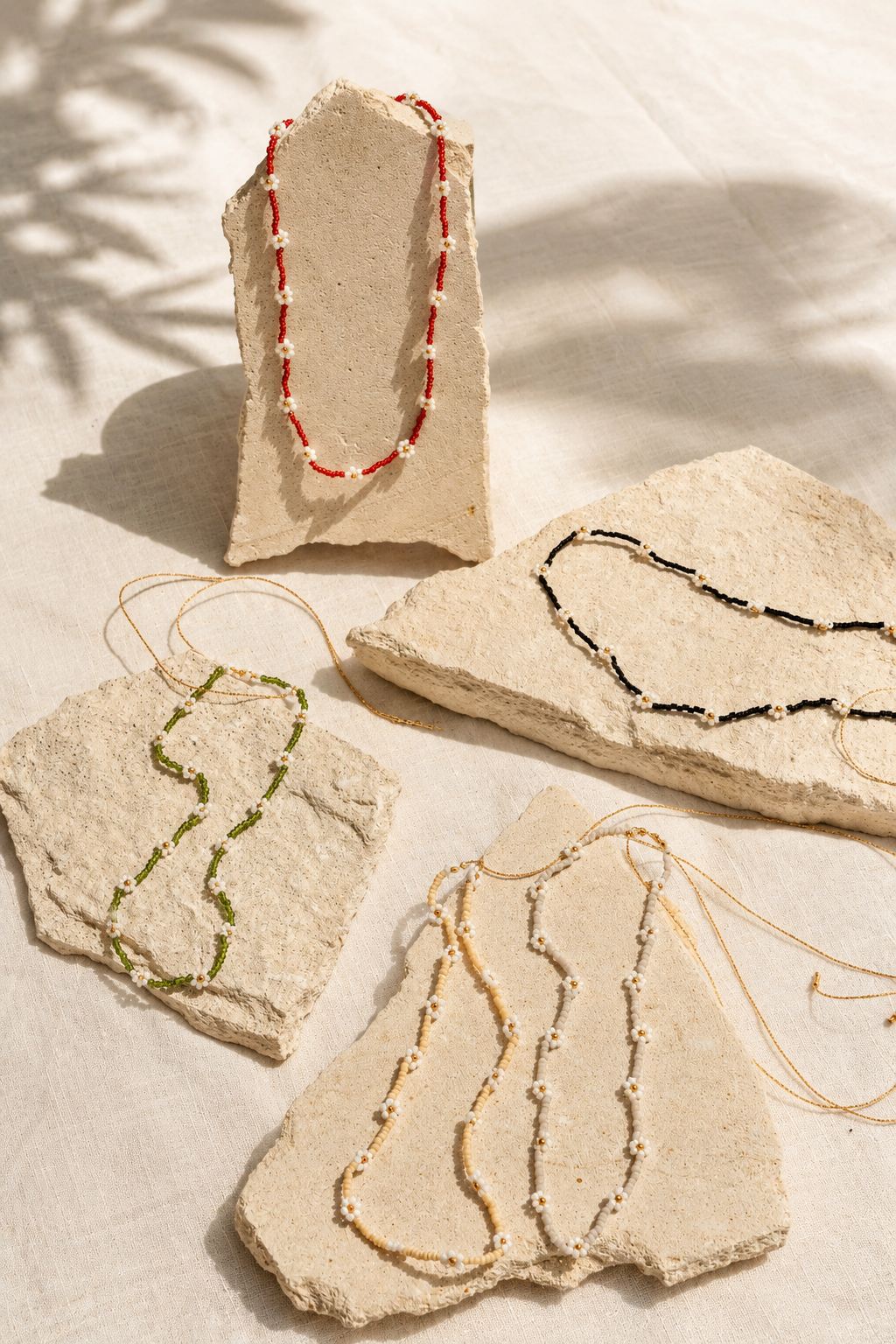 Flora Beaded Necklace