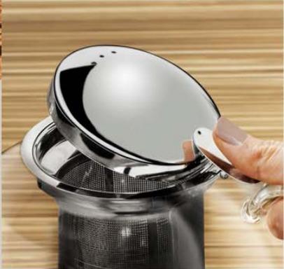 Thermo Glass Teapot | High Temperature & Shock Resistant (52 fl.oz./1550ml)