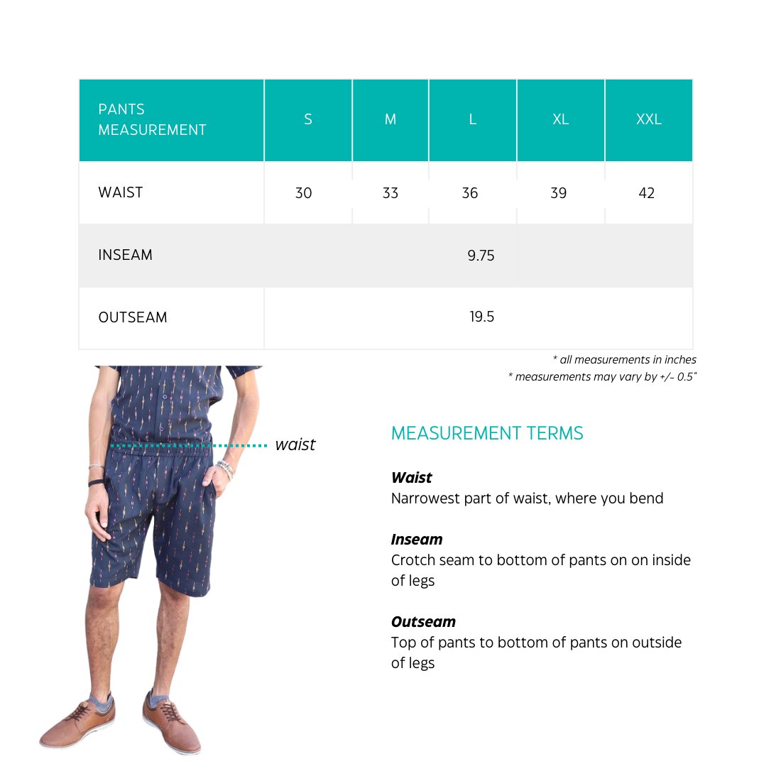 Chambray Men's Shorts