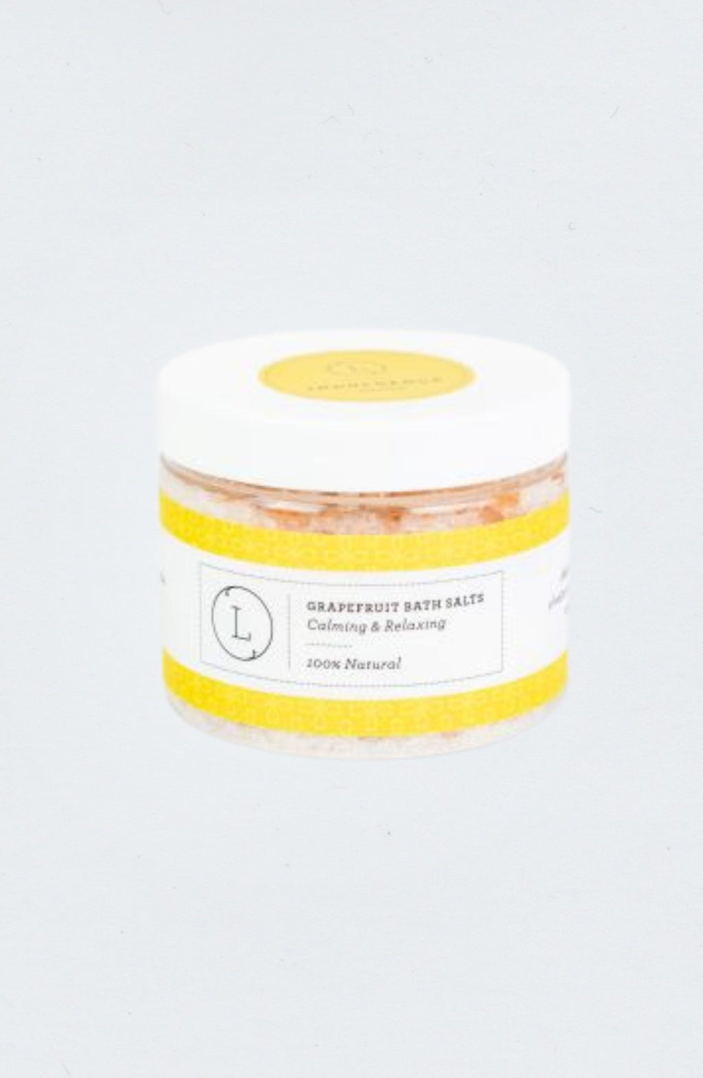 Natural Dead Sea Epsom and Himalayan Bath Salts - Grapefruit