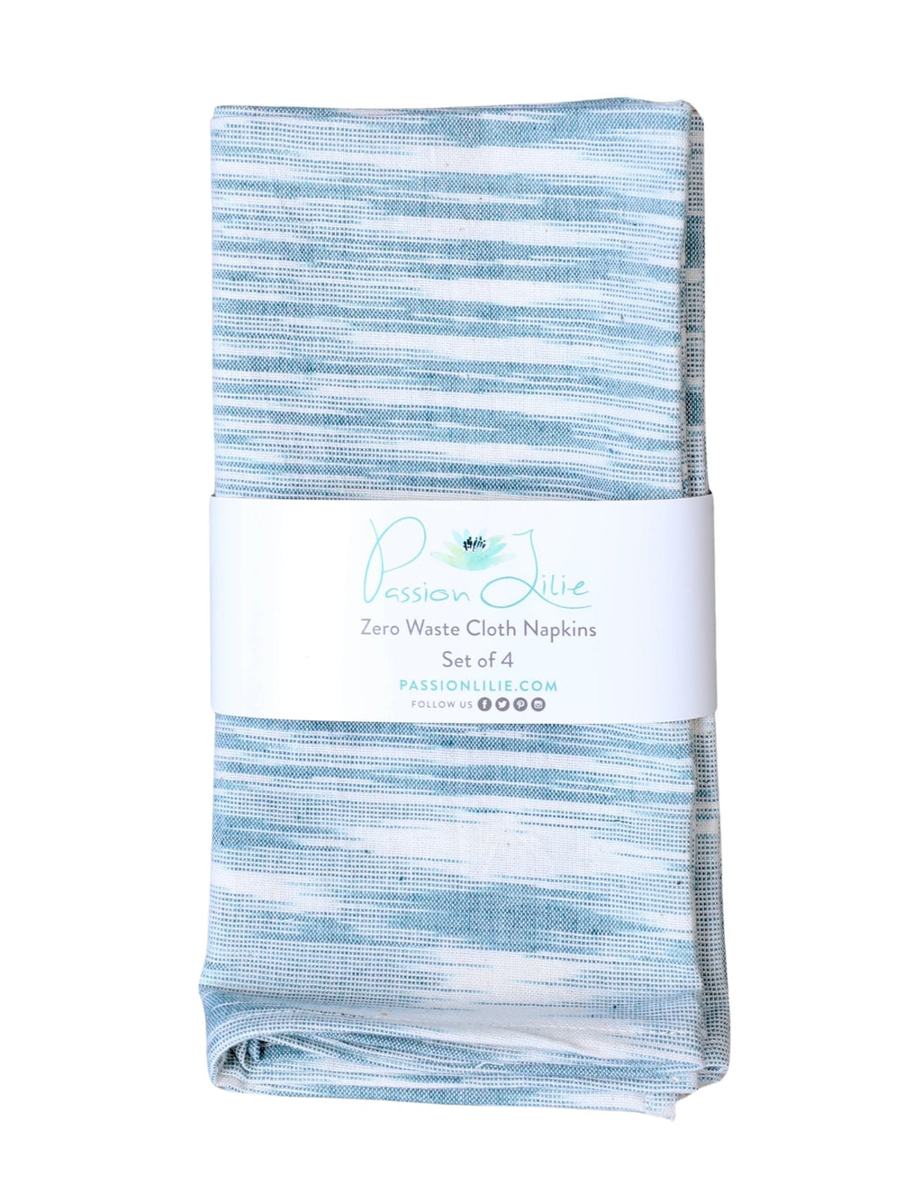 Light Blue Cloth Napkins (Set of 4)