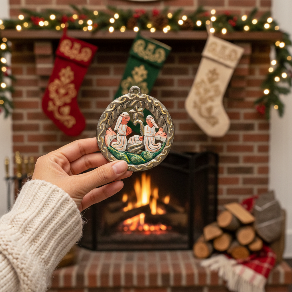 Natal Night Ornament