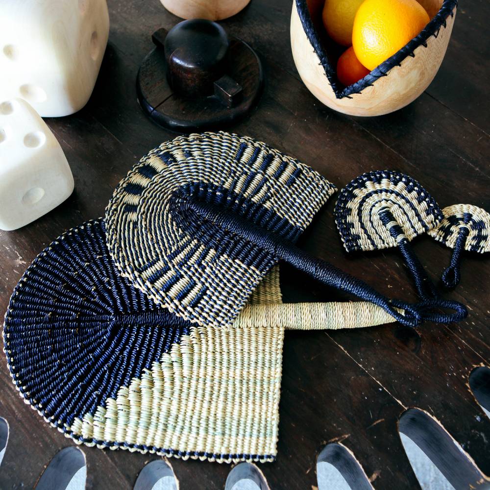 Quintet Ghanaian Fans (Set of 5)