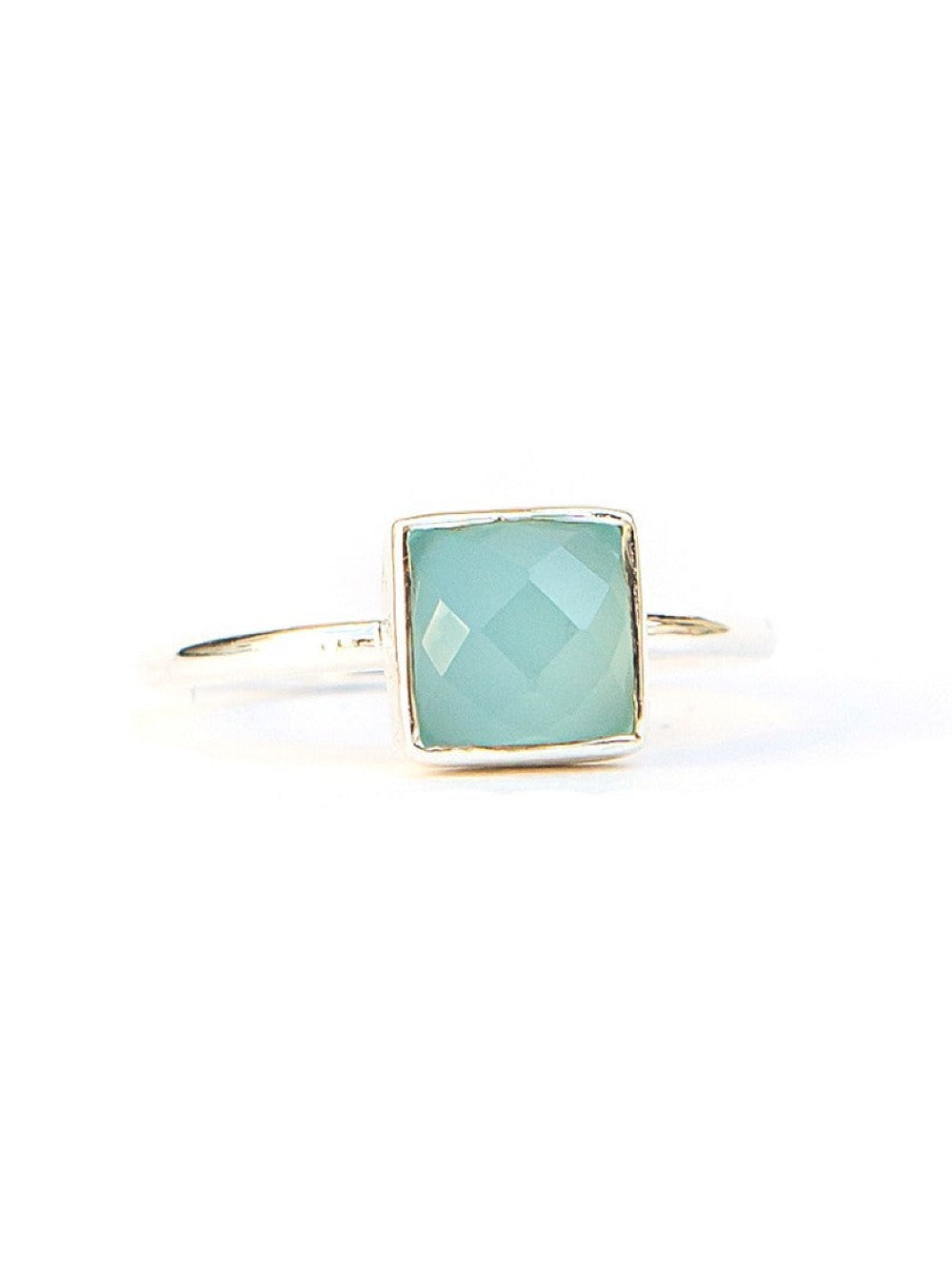 Sultry Sea Ring - Chalcedony