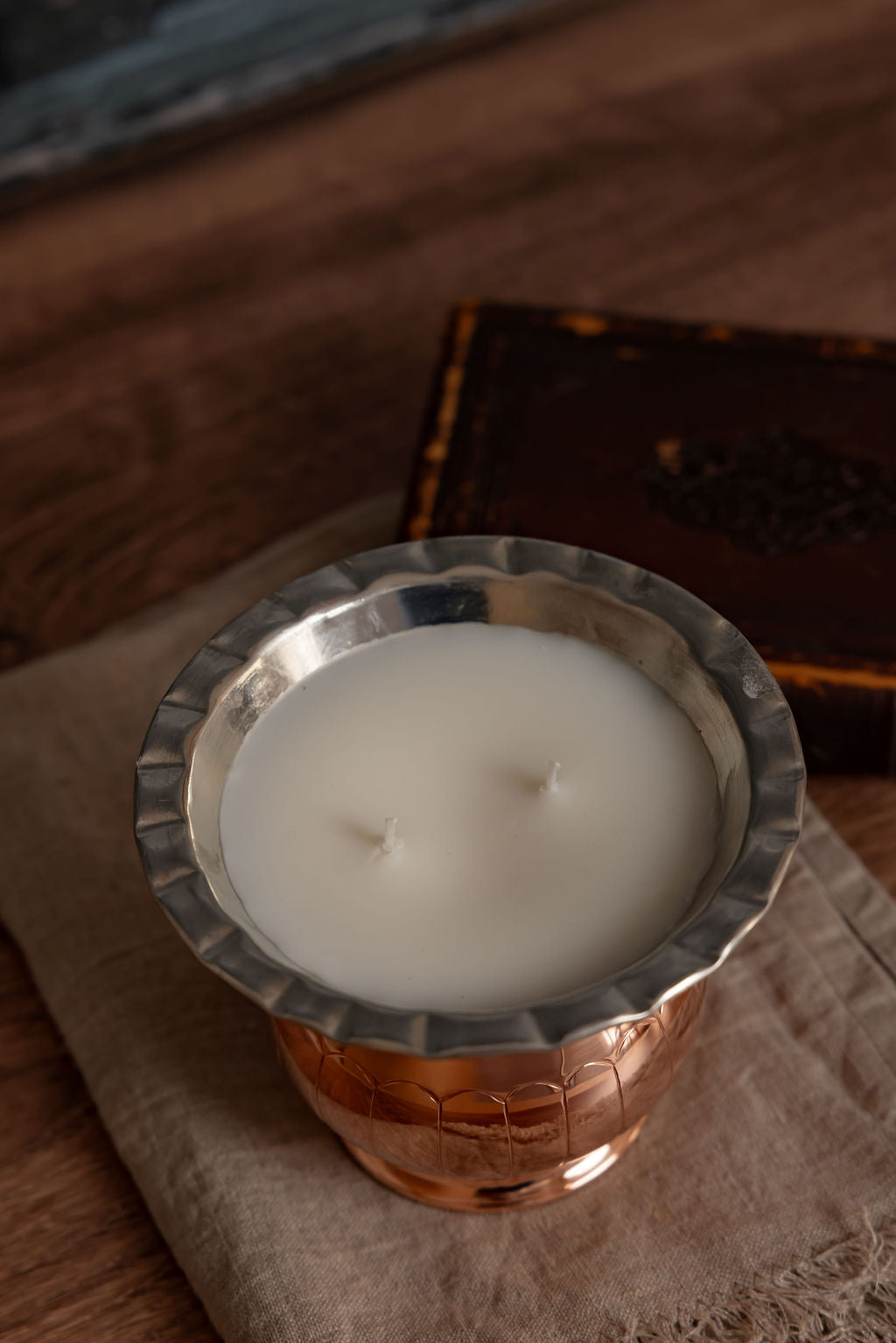 Vintage French Inspired Peach Sangria Candle