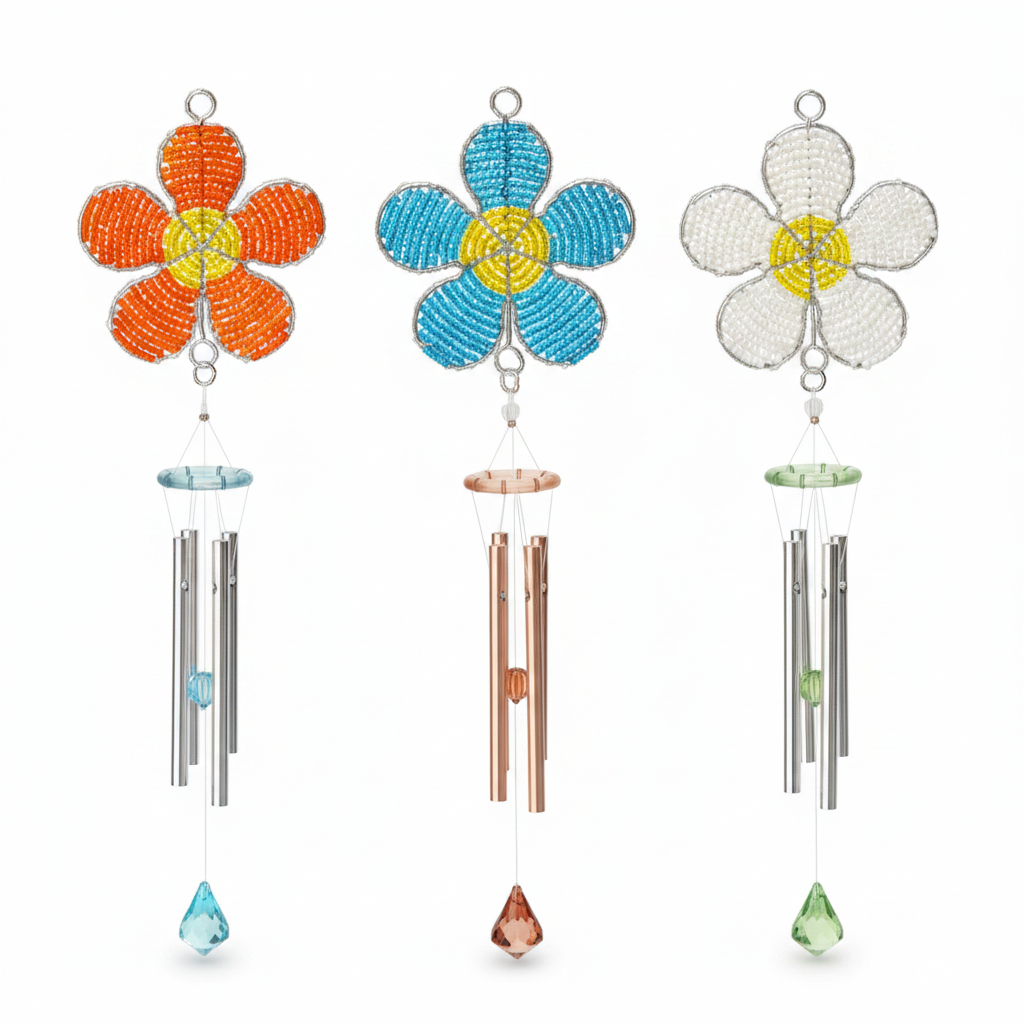 Daisy Wind Chime (Set of 3)