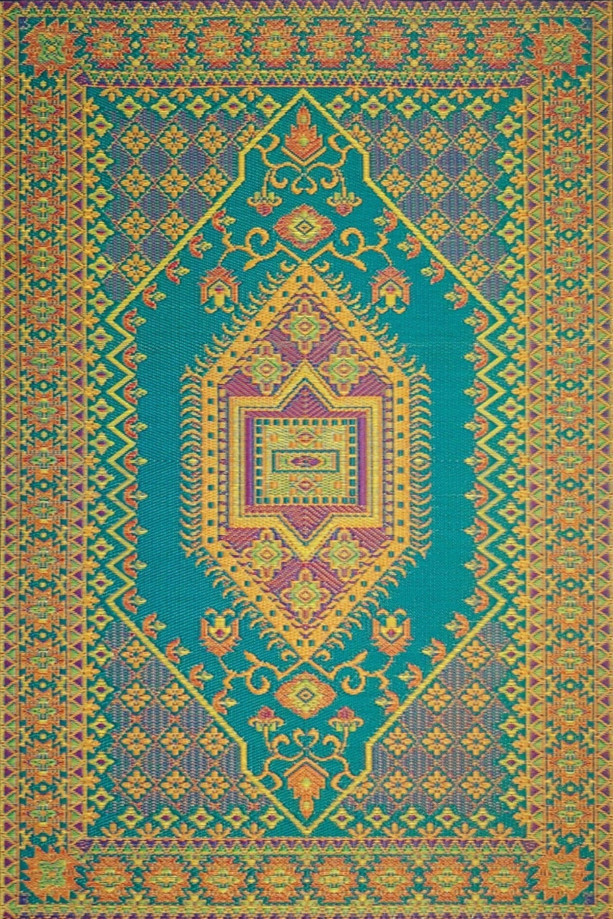 Turkish Aqua Rug
