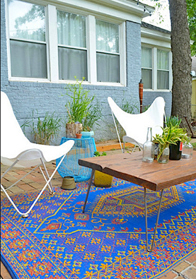 Turkish Blue Rug