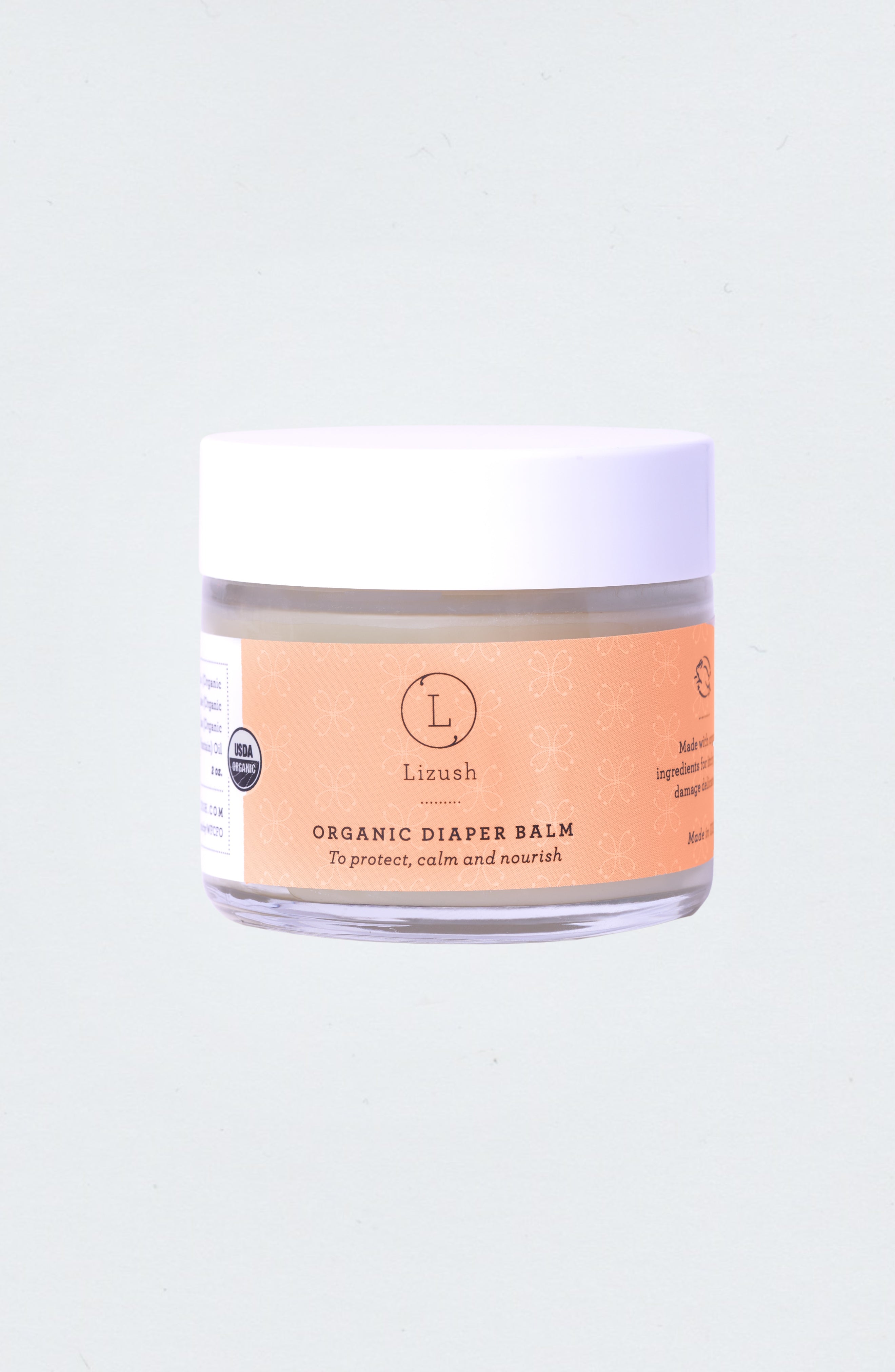 ORGANIC DIAPER BALM - Protects, Calms & Nourishes