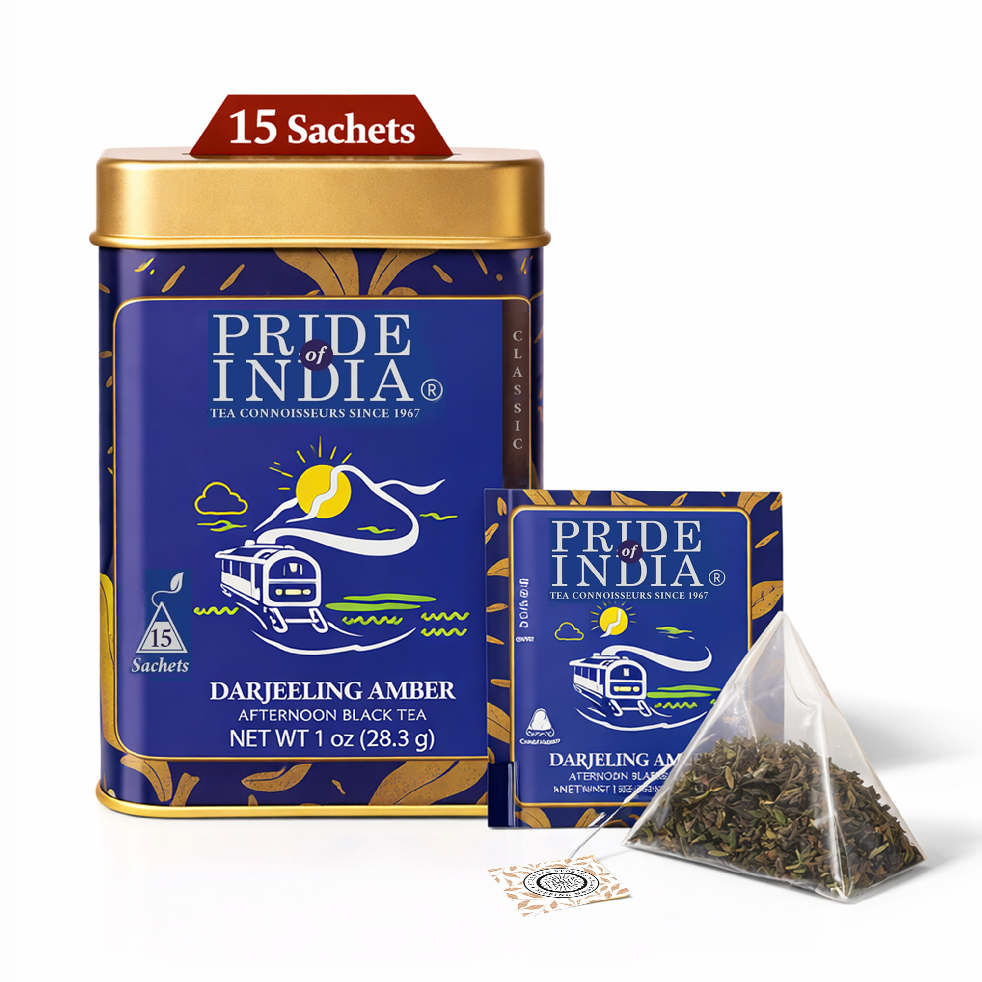 Darjeeling Amber Afternoon Black Tea Bags