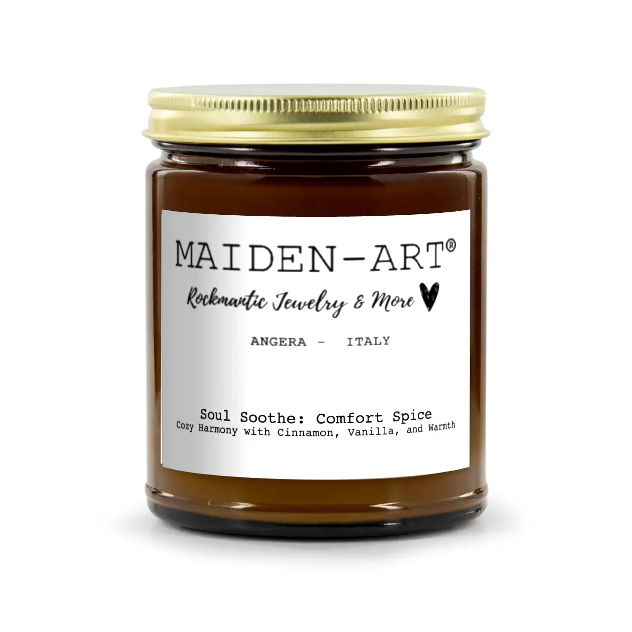 Soul Soothe: Comfort Spice Mindfulness & Meditation Candle