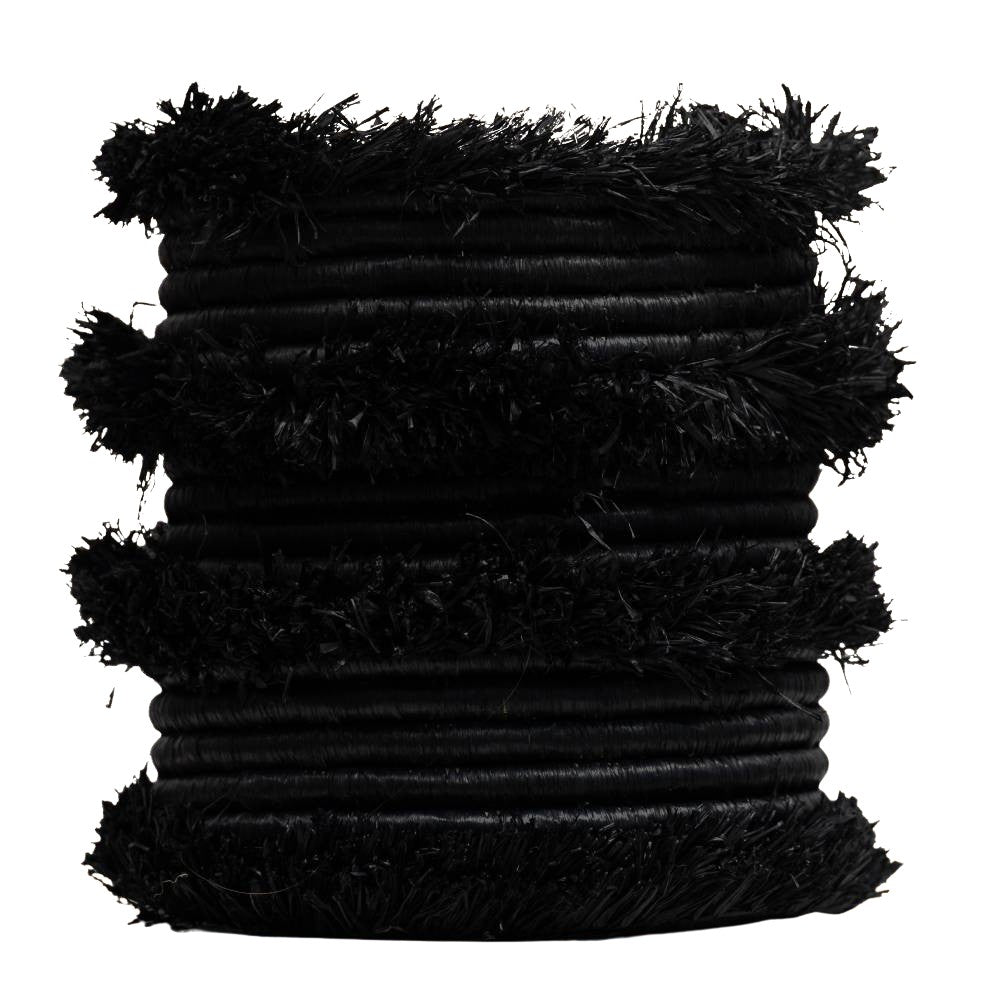 Raffia Fringe Vessel