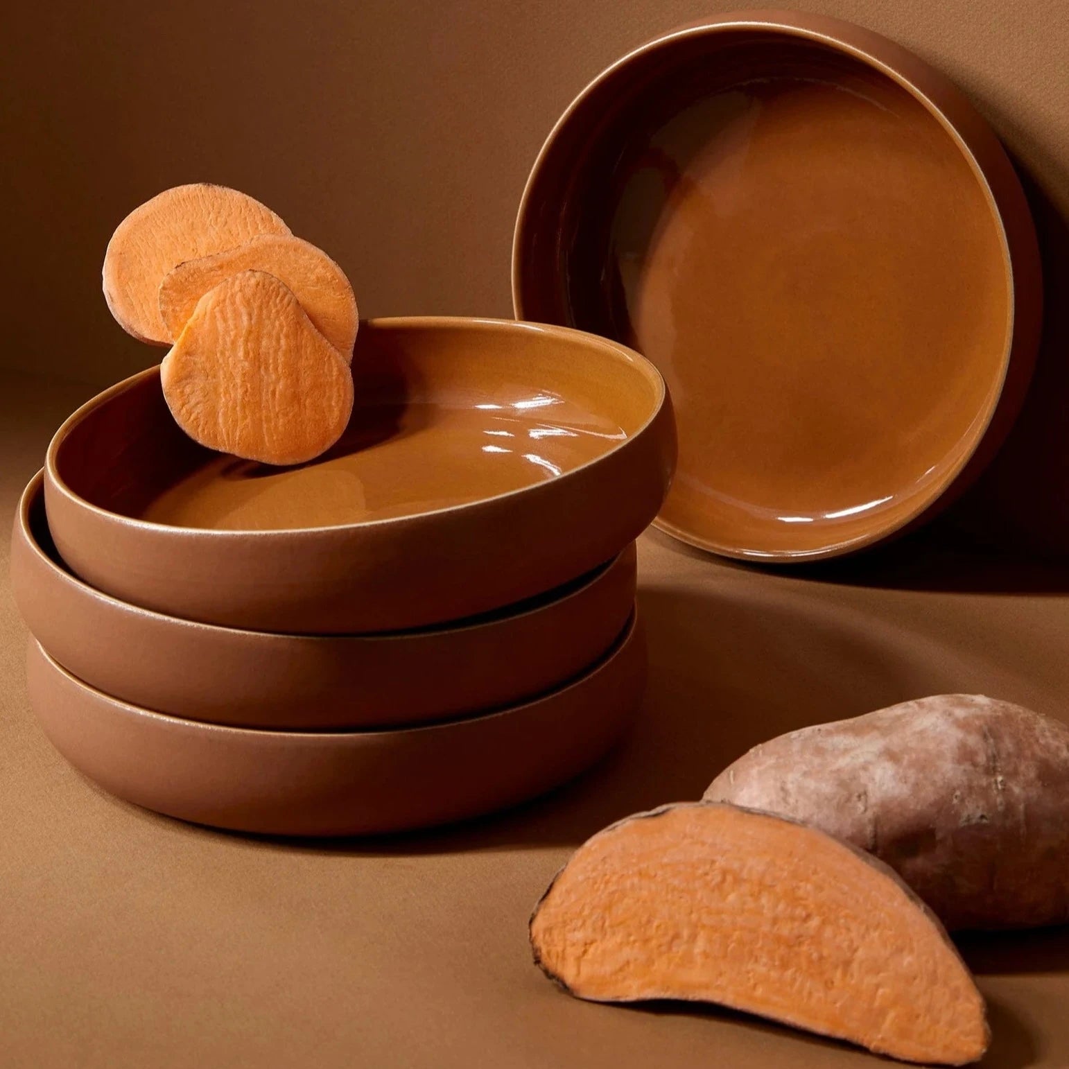 Terracotta Tunisian Pasta Bowl