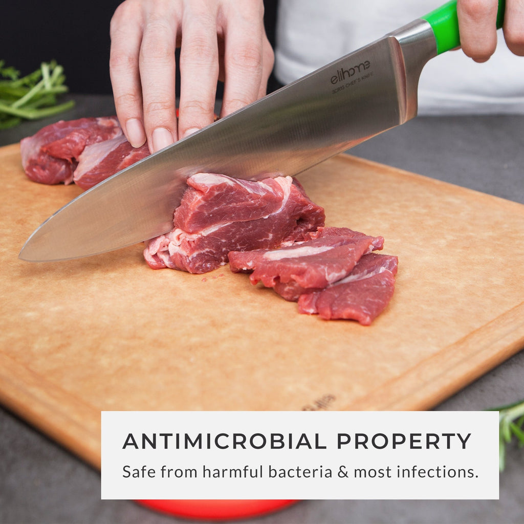 Premium Series Cutting Board - Non Slip & Color Code - Large (12 x 16 x 1/4 )