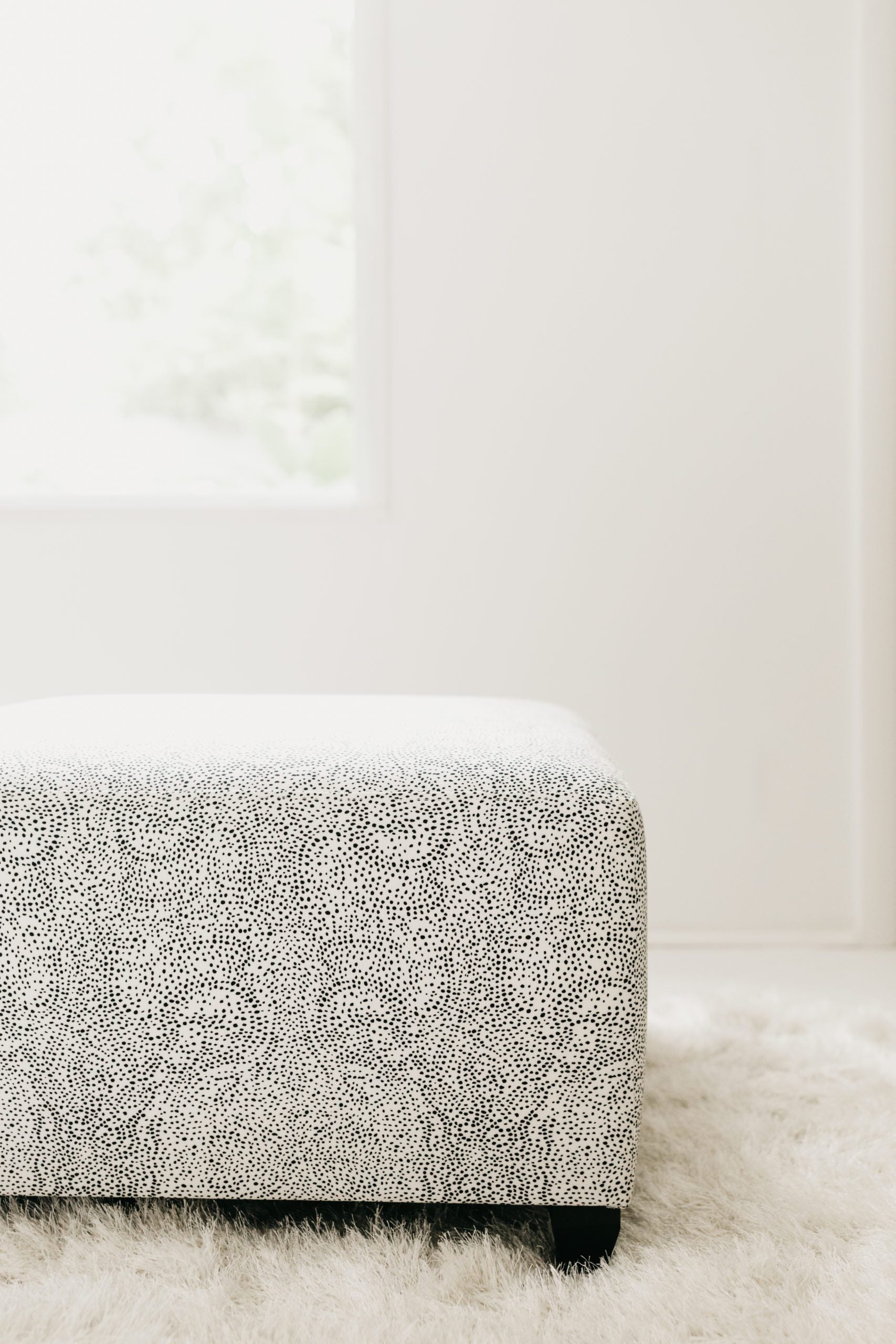 Palizada in Albatross Large Ottoman (25" x 27" x 15")