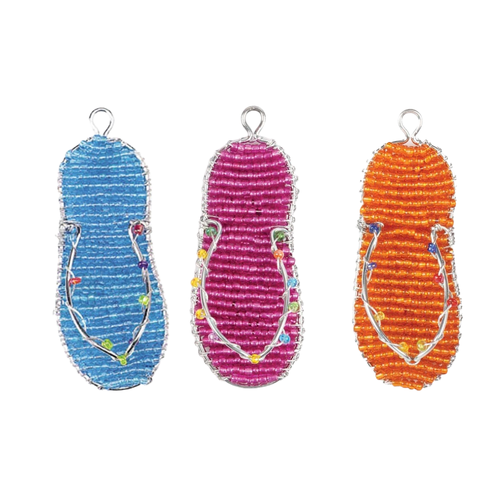 Flip Flop Keyring (Set of 6)