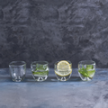 Pebbled Punt Glasses (Set of 4)